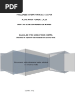 Etica No Ministerio
