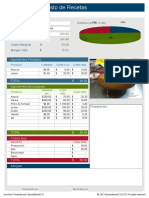 Planillas para Calcular El Costo de Recetas PDF