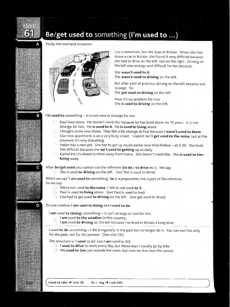 Be-Get Used To Unit 61 PDF | PDF