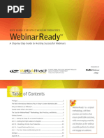 Webinarready: A Step-By-Step Guide To Hosting Successful Webinars