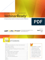 Webinarready: A Step-By-Step Guide To Hosting Successful Webinars