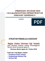 Pengembangan Aplikasai Dan Troobleshooting Infrastruktur Siskohat Gen 2