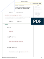 Derivada de Un Producto PDF