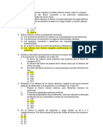 Modelo atómico y propiedades de los átomos