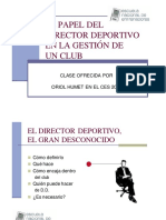 El papel del direc depor.pdf