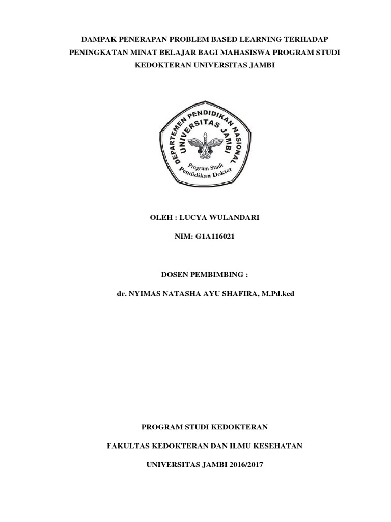 Thesis problem about education picture