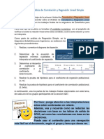 1 - Repaso de Análisis de Correlación y Regresión Lineal Simple