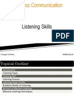 Chapter 5 Listening Skills