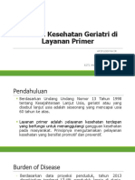 Masalah Kesehatan Geriatri Di Layanan Primer