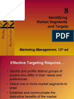 Identifying Market Segments and Targets: Marketing Management, 13 Ed