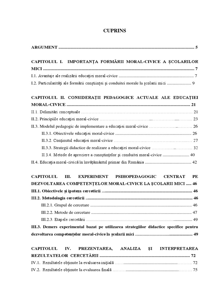 Realizarile Cu Continut Moral Religios