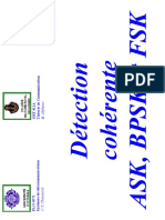 Detection Coherente ASK BPSK FSK