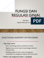 Fungsi Dan Regulasi Ginjal: Erkadius Bagian Fisiologi FK Unand