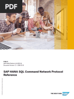 SAP HANA SQL Command Network Protocol Reference en