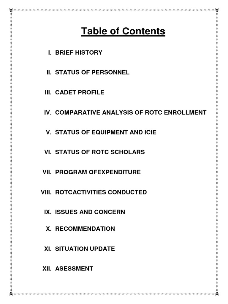 Villaflores College ROTC Overview | PDF | Reserve Officers' Training ...
