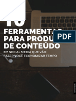 10 Ferramentas de Conteudo - Marketing Digital