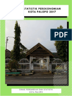 Statistik Perekonomian Kota Palopo 2017 PDF