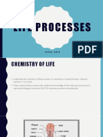 Lecture # 3. Life Processes