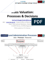 Mass Valuation: Processes & Decisions: Gerhard - Muggenhuber@bev - Gv.at WWW - Bev.gv - at
