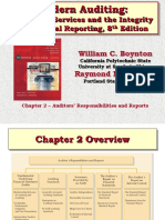 Auditors Responsibilities and Reports