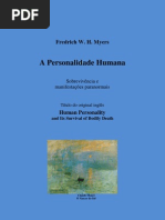 A Personalidade Humana - Fredrich W. H. Myers
