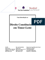 Introdução ao Direito Constitucional em Timor-Leste