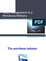 Water Management in A Petroleum Refinery