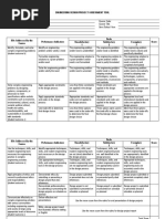 Engineering Design Project Assessment Tool