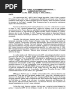 Metro Rail Transit Development Corporation, V. Gammon Philippines, Inc., G.R. No. 200401, January 17, 2018 LEONEN, J.: Facts