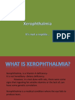 Xerophthalmia