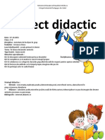 Proiect Didactic Activ - in Grup