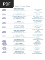 Download Prometric Test Centers_Mumbai by wittywizard SN40095770 doc pdf