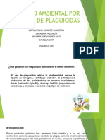 Riesgo Ambiental Por El Uso de Plaguicidas