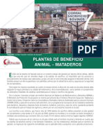 Plantas de Beneficio Animal-mataderos