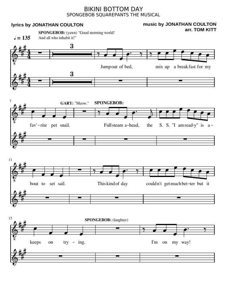 Bikini Bottom Day Leisure Free 30day Trial Scribd