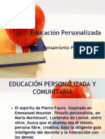 Educación Personalizada