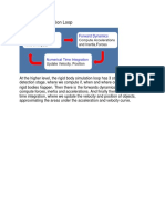 Rigid Body Simulation Loop