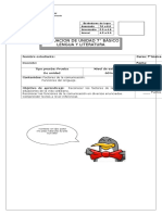 evaluación comprensión lectora