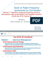 Espectro de Frecuencias ICAO RF HANDBOOK