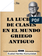 La Llucha de Clases en El Mundo Guieto Antiguao COMPLETA