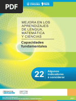 Mejora en Los Apjes de Lengua, Matemática y Ciencias