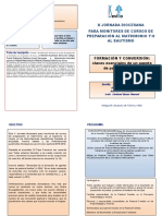 X Jornada Prematrimoniales 2019 Díptico