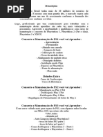 Conserto e Manutenção de PS