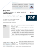 Cardiopulmonary Exercise Testing in Patients With Liver Cirrhosis