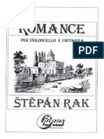 Romance For Cello and Guitar by Stepan Rak