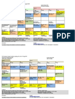 Zeitplan Schedule OA 2019 Okt.18