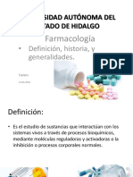 Farmacología: definición, historia y generalidades