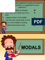 modals