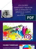 Los Colores y El Servicio Al Cliente