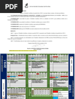 aprovação de calendário acadêmico